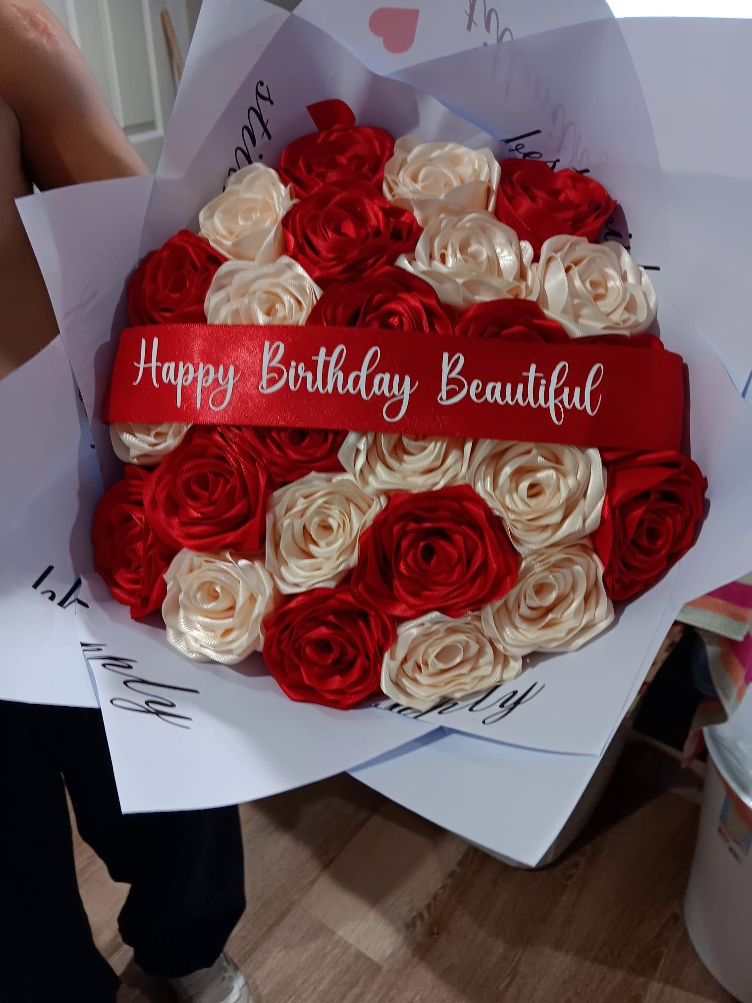 Eternal Flowers with Ribbon – Custom Arrangements for Any Occasion